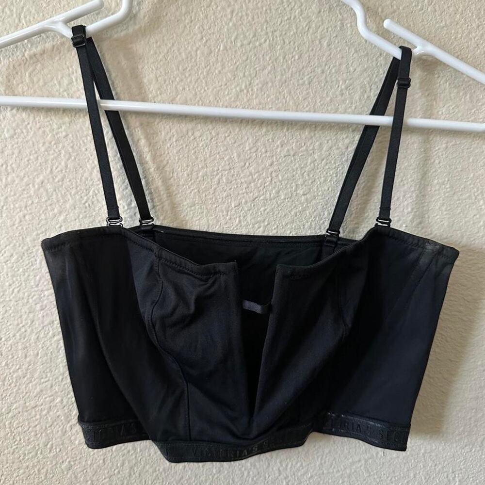 Victorias secret black corset top